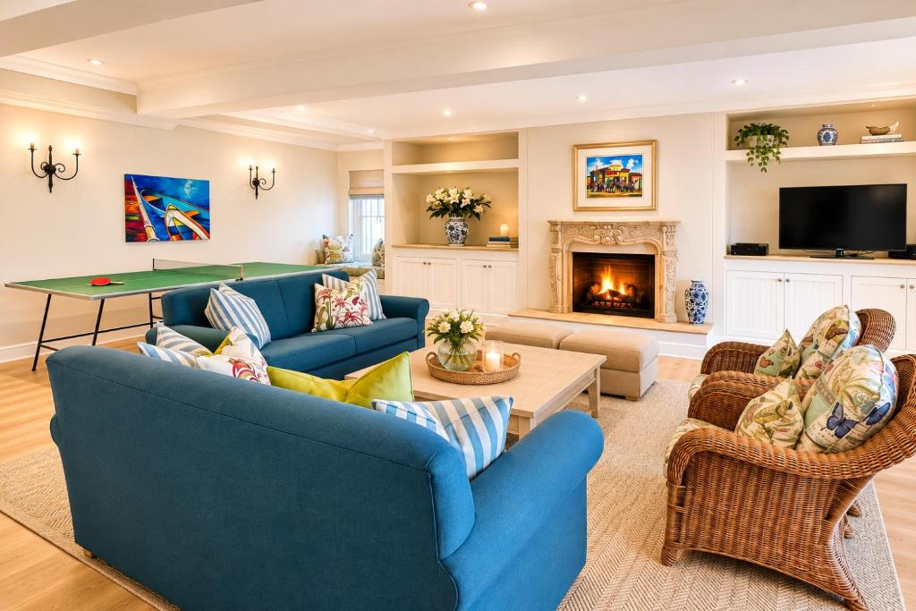 Family lounge at Tremezzo Plett