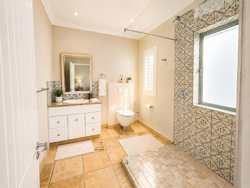 Fresh bathroom vanity at Tremezzo Plett