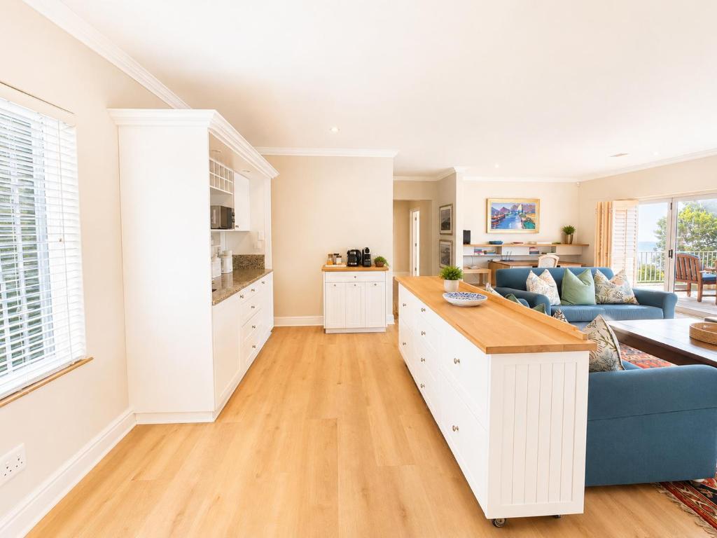 Kitchen to lounge flow at Tremezzo Plett